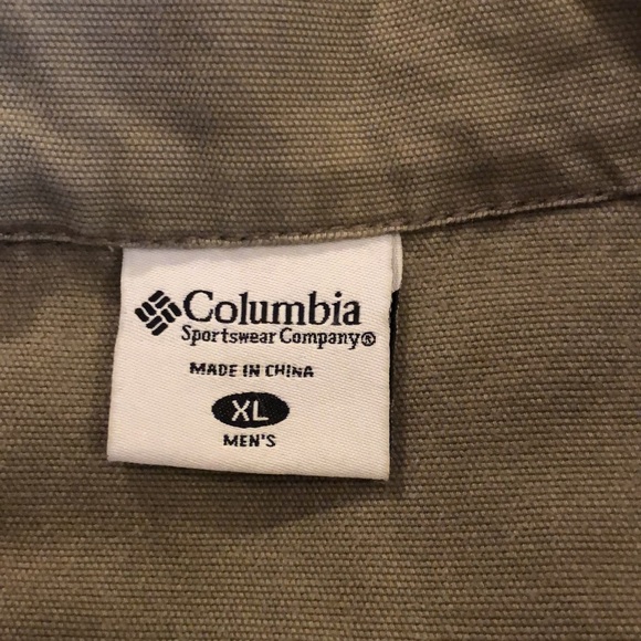 Columbia Sportswear Outdoorsman Khaki Cotton Vest - Picture 9 of 11